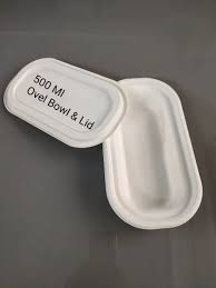 ⏳⛓4️⃣Ⓓ-TSL⏰✂️LIDS- OVAL-TRAY-500ML- CLASSI BIO-50C-1-5-20