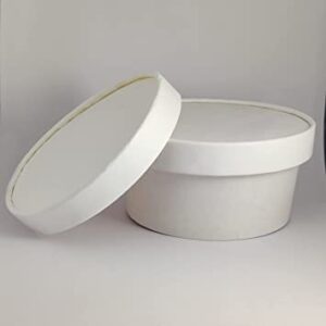 CONTAINER-PAPER-WHITE-350ML-TALL-110MM DIA-25C-1-5-20