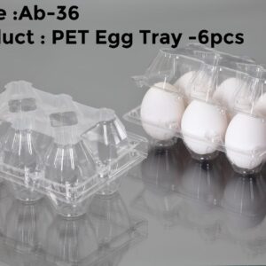 ⏳TSL⏰✂️TRAY-WITH-LIDS-ASHTAVINAYAK-EGG TRAY-▦-6CP-AB-36-50C-1-5-25